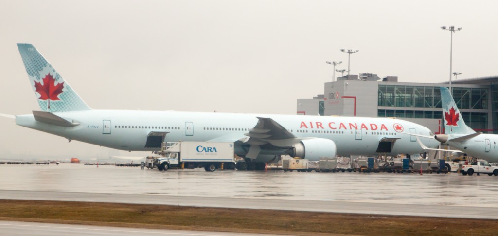 Air Canada Boeing 777-300ER at Toronto Pearson International Airport (also operating to Vancouver) - Image, Economy Class and Beyond