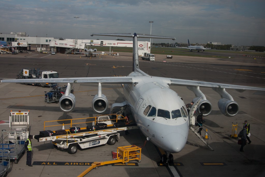 Brussels Airlines Avro RJ at London Heathrow - Image, Economy Class and Beyond