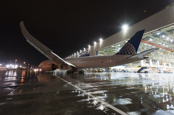 United 787-9 Factory Rollout - April 8, 2014