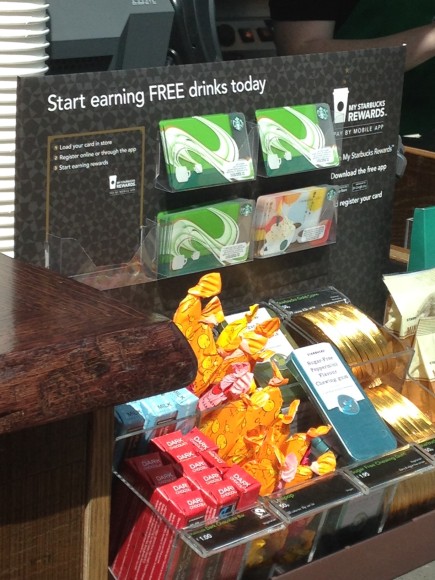 Starbucks Cards, Birmingham Bullring