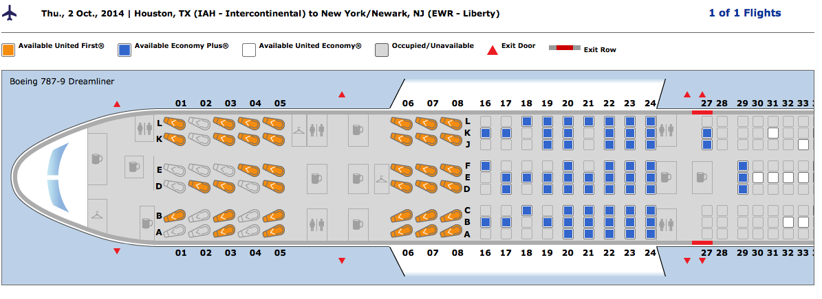 American Airlines Boeing 787 Seating Chart