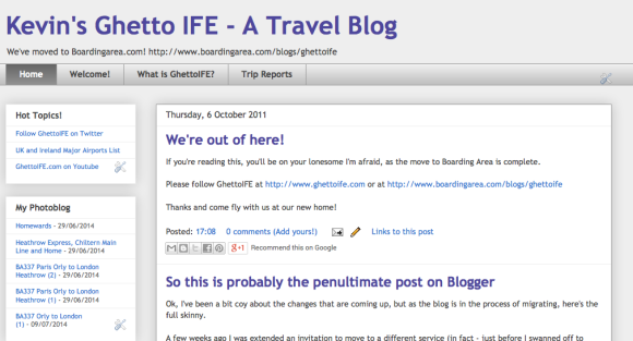 GhettoIFE last Blogger.com iteration to become Economy Class and Beyond