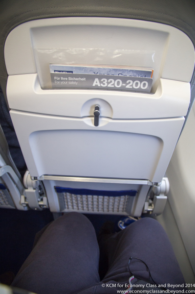 NEK Seating - Lufthansa (Back of the plane)