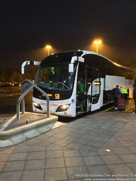 Coach at The Station, Manchester Airport