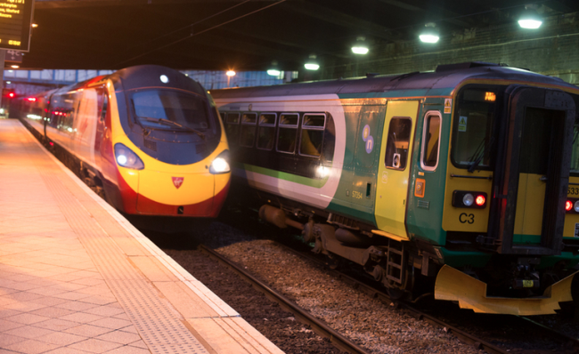 VirginTrains Pendolino arriving into Birmingham New Street with a London Midland Class 153 DMU - Image, Economy Class and Beyond