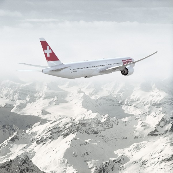 Swiss Boeing 777-300ER, Rendering - The Boeing Company
