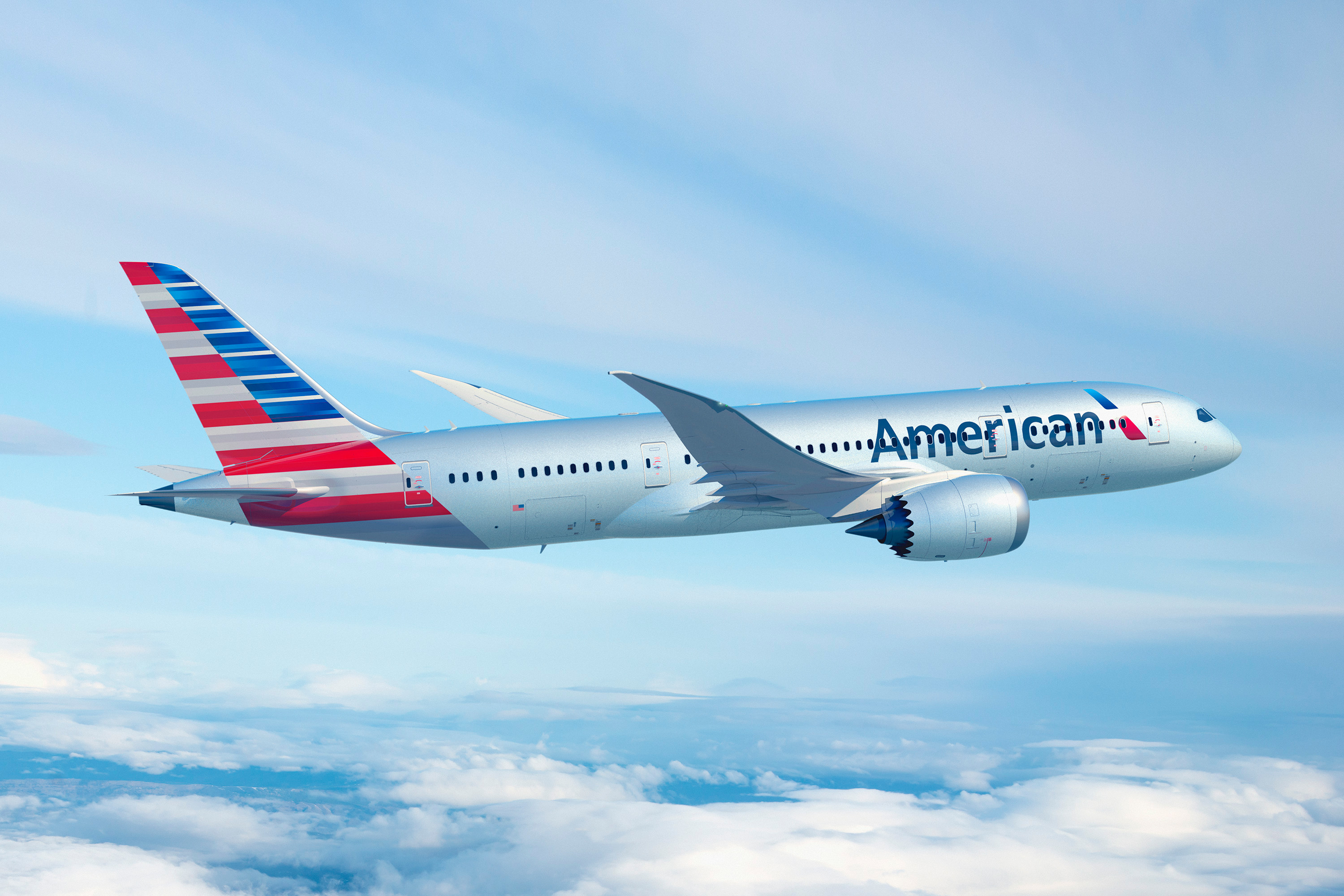 American Airlines 787's next destination Chicago to Tokyo Narita