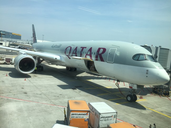 Qatar Airways A350 - Image, Economy Class and Beyond