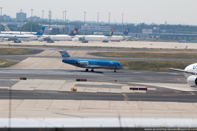 Frankfurt Airport - KLM Fokker 70