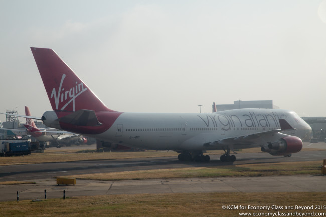 Virgin Atlantic Boeing 747-400 at London Heathrow, Image - Economy Class and Beyond 