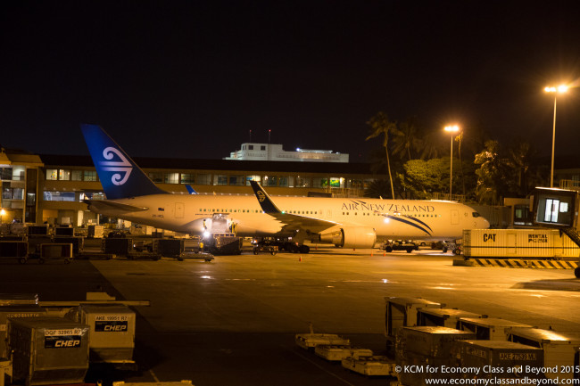 Air New Zealand Boeing 767-300ER at Honolulu International Airport - Image, Economy Class and Beyond
