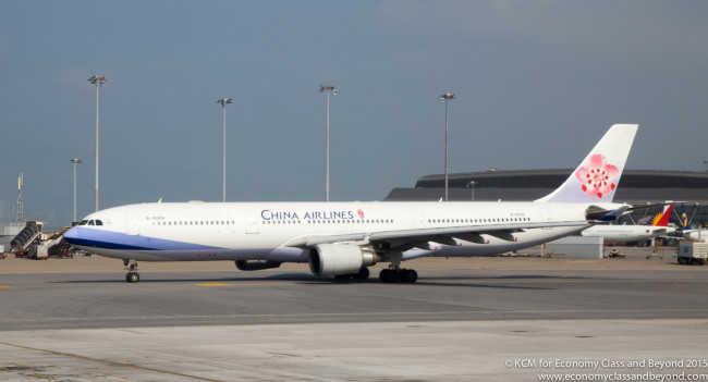 China Airlines Airbus A330-300 at Hong Kong International Airport, Image - Economy Class and Beyond