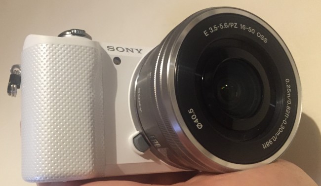 Sony A5000 - vlog camera