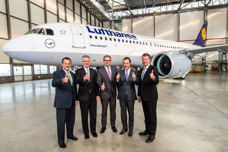 Airbus Deliver The First A320neo To Lufthansa Economy Class And Beyond