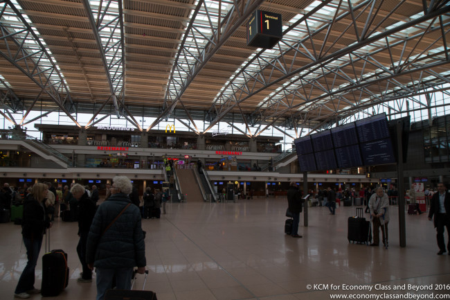 Hamburg Airport, British Airways 