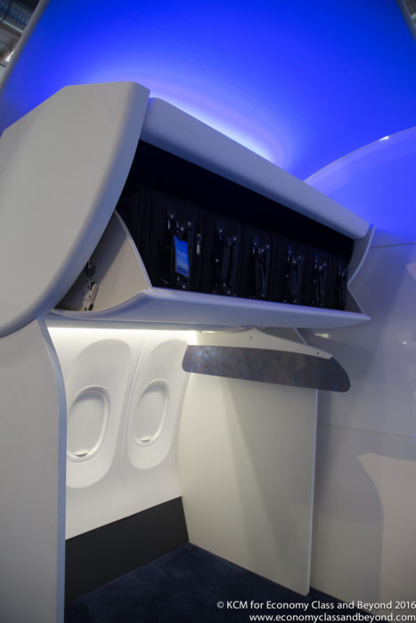 Boeing Space bin (Open) - Image, Economy Class and Beyond at AIX 2016