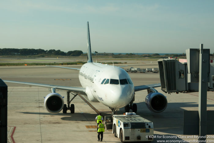 Brussels Airlines Airbus A320 at Barcelona Airport - Image, Economy Class and Beyond