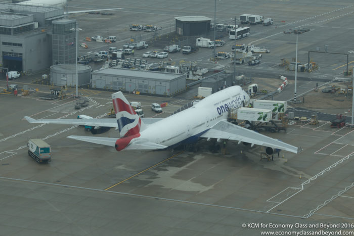 British Airways Boeing 747-400 from Heathrow Tower - Canon 100-400 review 