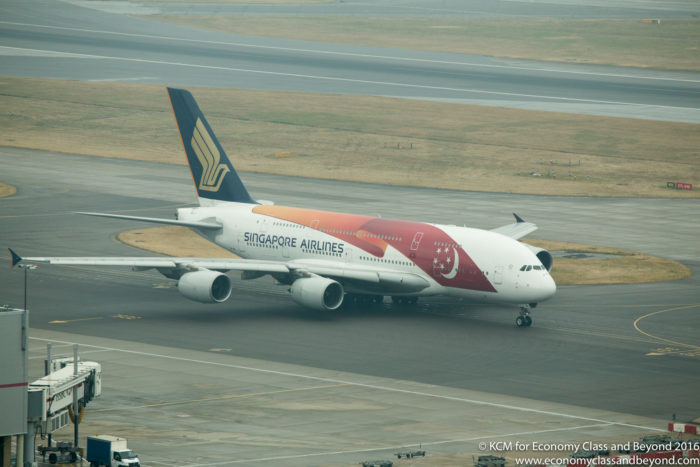Singapore Airlines Airbus A380 - Canon 100-400mm lens