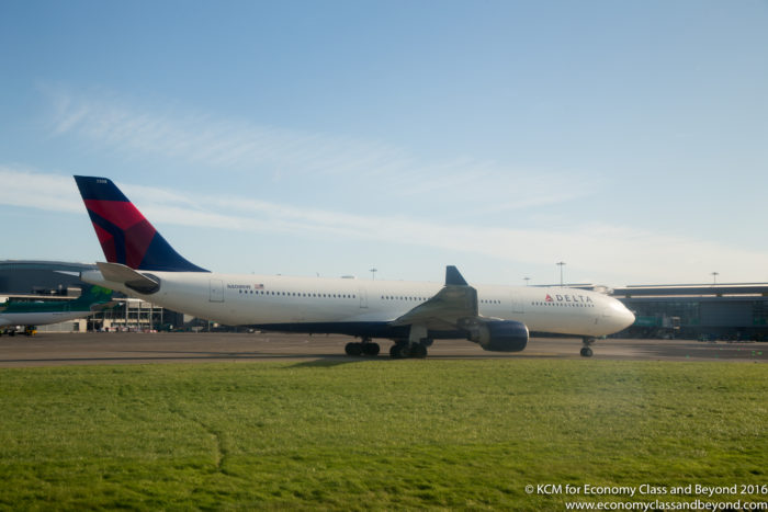Delta Airbus A330-300 at Dublin Airport - Image, Economy Class and Beyond