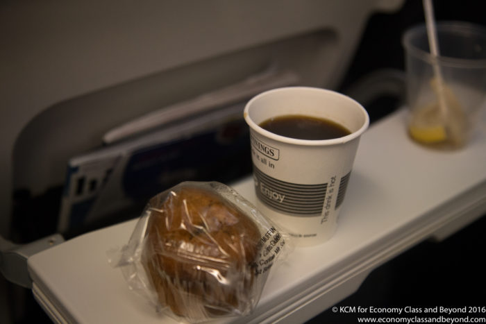 British Airways Transatlantic Breakfast