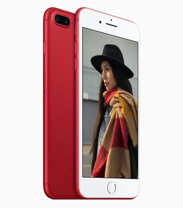 Apple product red iphone 7