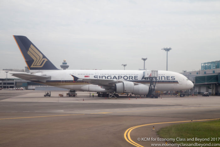 Singapore Airlines Airbus A380 at Singapore Changi - Image, Economy Class and Beyond