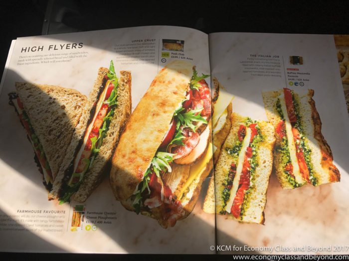 a book with sandwiches on it
