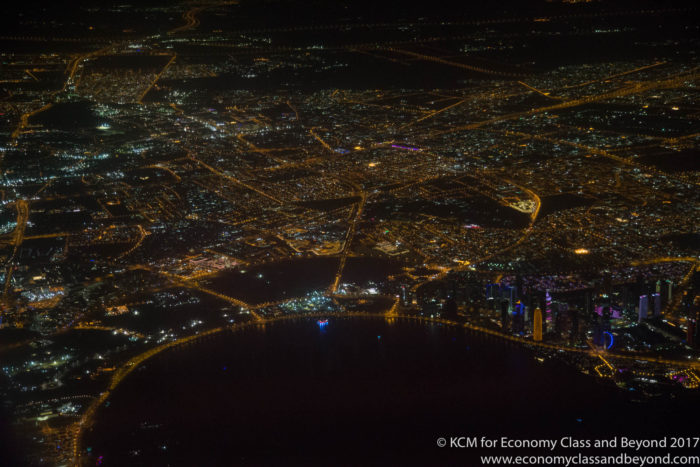 Qatar Airways QR947 SIngapore to Doha