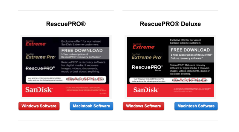 Acquiesce Management Upset Travel Technology: One reason to buy a Sandisk Extreme Card - Free recovery  software! - Economy Class & Beyond