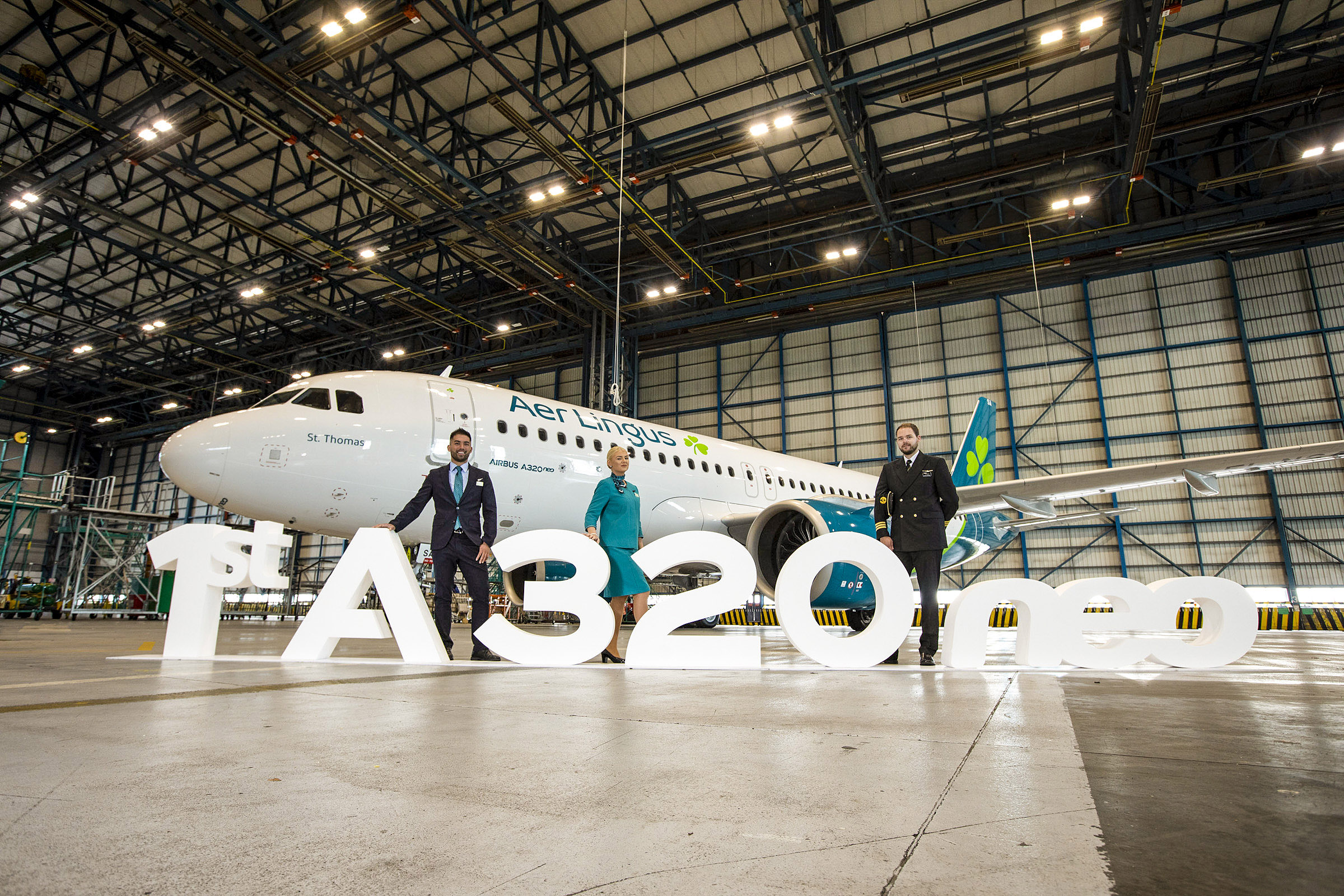 Aer Lingus Takes Delivery Of Its First A Neo Takes It Out For Flight