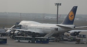 LH 747-400 and QF 747-400 at FRA