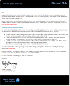 a screenshot of a email