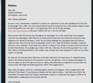 a screenshot of a message