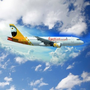 a plane flying in the sky