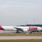 TAM Airlines Boeing 777-300ER at Heatrow Airport - Image, Economy Classs and Beyond