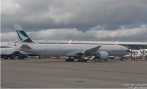 Cathay Pacific Boeing 777-300ER, Image - Economy Class and Beyond