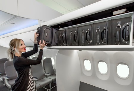 737 Luggage Space Bins at 737 Configuration Studio