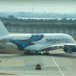 Malaysia Airlines Airbus A380 at London Heathrow - Image GhettoIFE