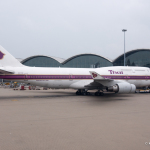 Thai Airways Boeing 747-400 at Hong Kong International