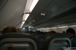 Aer Lingus Airbus A320 Cabin