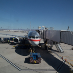 American Airlines AA1239 with a Boeing 757-200 at the Gate - Image GhettoIFE