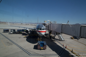 American Airlines AA1239 with a Boeing 757-200 at the Gate - Image GhettoIFE