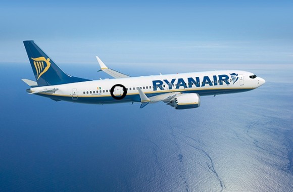 Ryanair Boeing 737 MAX 8-200 with extra door highlighted - Image, The Boeing Company