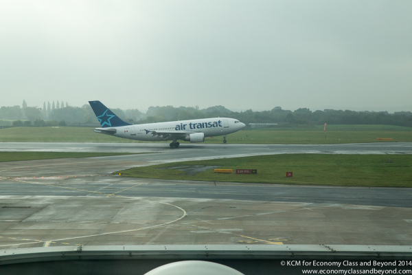 AA55 - Air Transat arriving into Manchester 