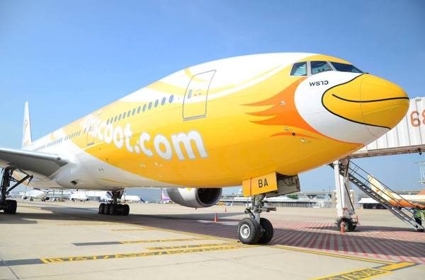 NokScoot Boeing 777 Aircraft
