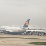 Lufthansa Boeing 747-8 at Chicago O'Hare, Image Economy Class and Beyond