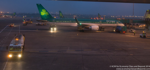 Aer Lingus Boeing 757-200 at Dublin Airport - Image, Economy Class and Beyond