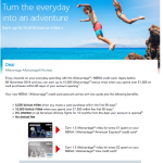American Airlines MBNA Credit Card offer