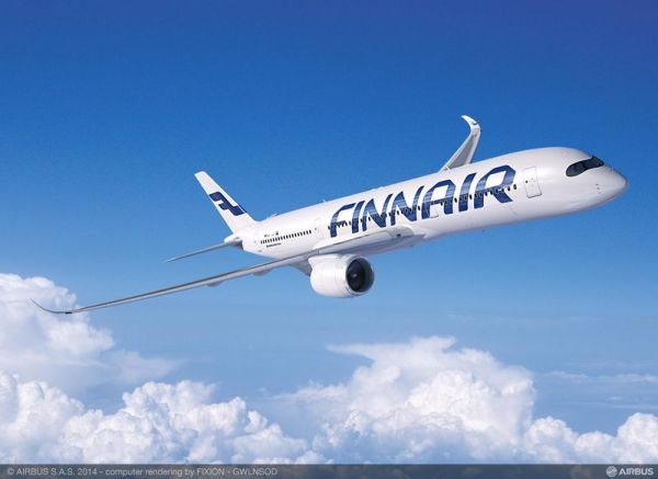 Finnair AIrbus A350 - Rendering, Airbus